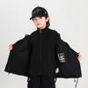 Kinder 3-in-1 Schuluniform-Set mit abnehmbarem Fleecefutter für Herbst und Winter