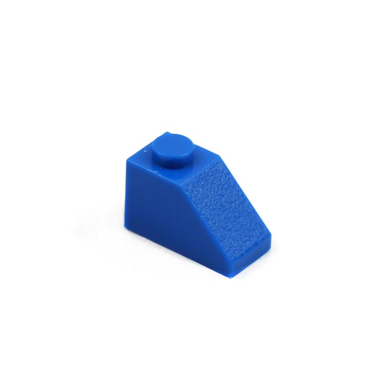 50pcs Roof Tile 1X2 Blocks With Slope 45 MOC Enlighten Building Bricks Sets Accessories Boys Toys Compatible Classic Parts 3040