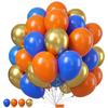 12inch 50pcs multi-color balloon set, suitable for weddings, birthdays, themed parties, pre wedding parties, family gatherings