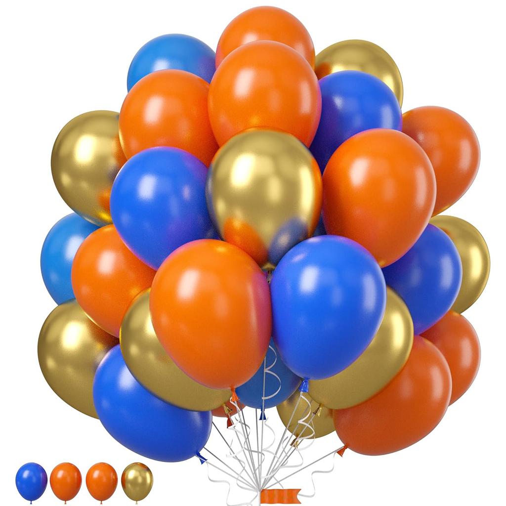 12inch 50pcs multi-color balloon set, suitable for weddings, birthdays, themed parties, pre wedding parties, family gatherings