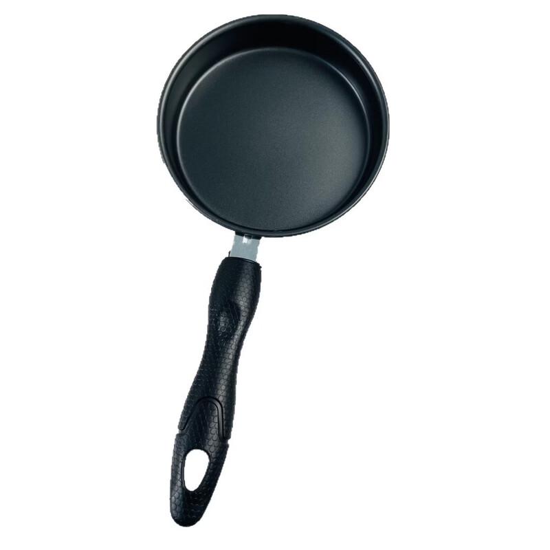 ZISIZ 14CM Korean Non-stick Cast Iron Frying Pan Set