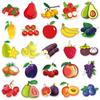 50pcs Waterproof Fruit Cartoon Stickers for DIY Stationery and Planners