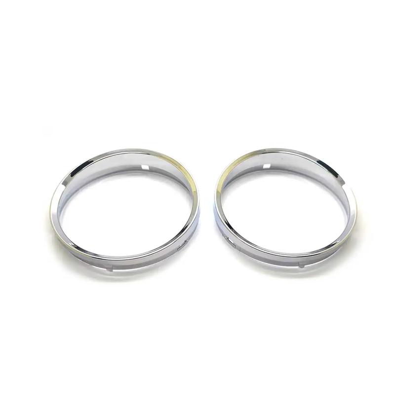 Chrom/Matt Silber Dashboard Zifferblatt Gauge Ringe Lünette Trim Für BMW E60 E61 Pre-LCI M5