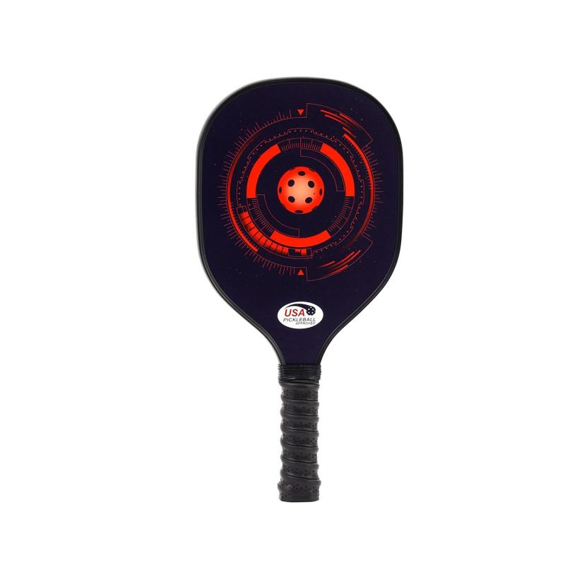Wooden Pickleball Paddle Integrated PP Edge Outdoor Sports Racket