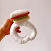 Fun and cute dessert three-dimensional plush cake Swiss curl hair band Women's face band