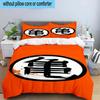 3PCS Goku Anime 3pcs Bedding,Including 3PCS Duvet Cover And 2pcs Pillowcases Perfect for Christmas,Ideal for Bedroom, Dormitory