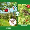 10-Piece Rotating Reflective Bird Repellent Rods for Gardens and Orchards