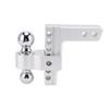 Mount Trailer Hitch with 2 Inch 2-5Celsius16 Inch   Heavy Duty 12500lbs Towing Capacity for Standard 2x2 Inch Receivers