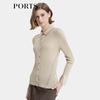 PORTS Women's Line Design Ribbed Knit Top