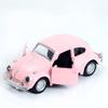Alloy Car Model Beetle Vintage Door Opening Children'S Toy Motorcar Cake Decoration Collection Accessories For Boy Gift