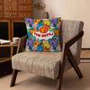 Art KKid E ECats   Decorative Pillowcase Square Pillowcase Home Office Decorative Cushion Cover