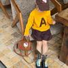 Cartoon Kitten Crossbody Bag for Kids - Mini Bow Shoulder Bag for Girls