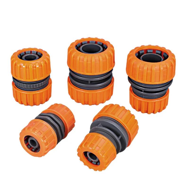 1 buc Furtun de udare grădină Conector rapid din plastic 1/2" 3/4'' 1 Adaptor dublu cuplaj tată Set prelungitor pentru conductă