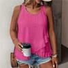 Sleeveless Tops for Women Cotton Oversized Halter T-shirt Women Summer Sleeveless Undershirt Slim Stretchy Loose Sleeveless Tops