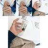 Stunning Korean S925 Sterling Silver Ring With Open Adjustable Size For Women