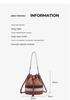 Damen Retro Colorblock Eimer Tasche - Vielseitige Umhänge- & Schultertasche für Arbeit & Pendeln (2026)