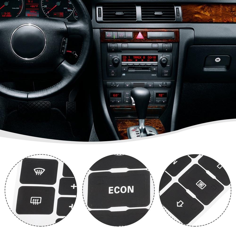 For A6 C5 AC Button Repair Kit Enhanced Illumination Long lasting Performance