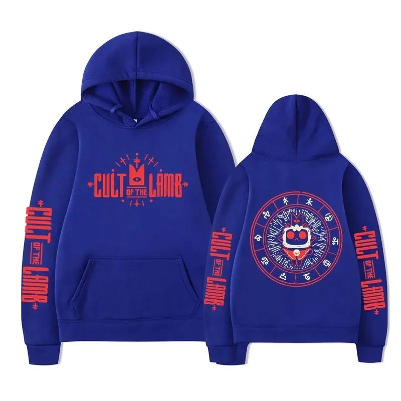 Cult Of The Lamb Hoodies Personality Clothes Oversized Unisex Sweatshirt Sports Graphic High Quality Hot Product Couples Classic