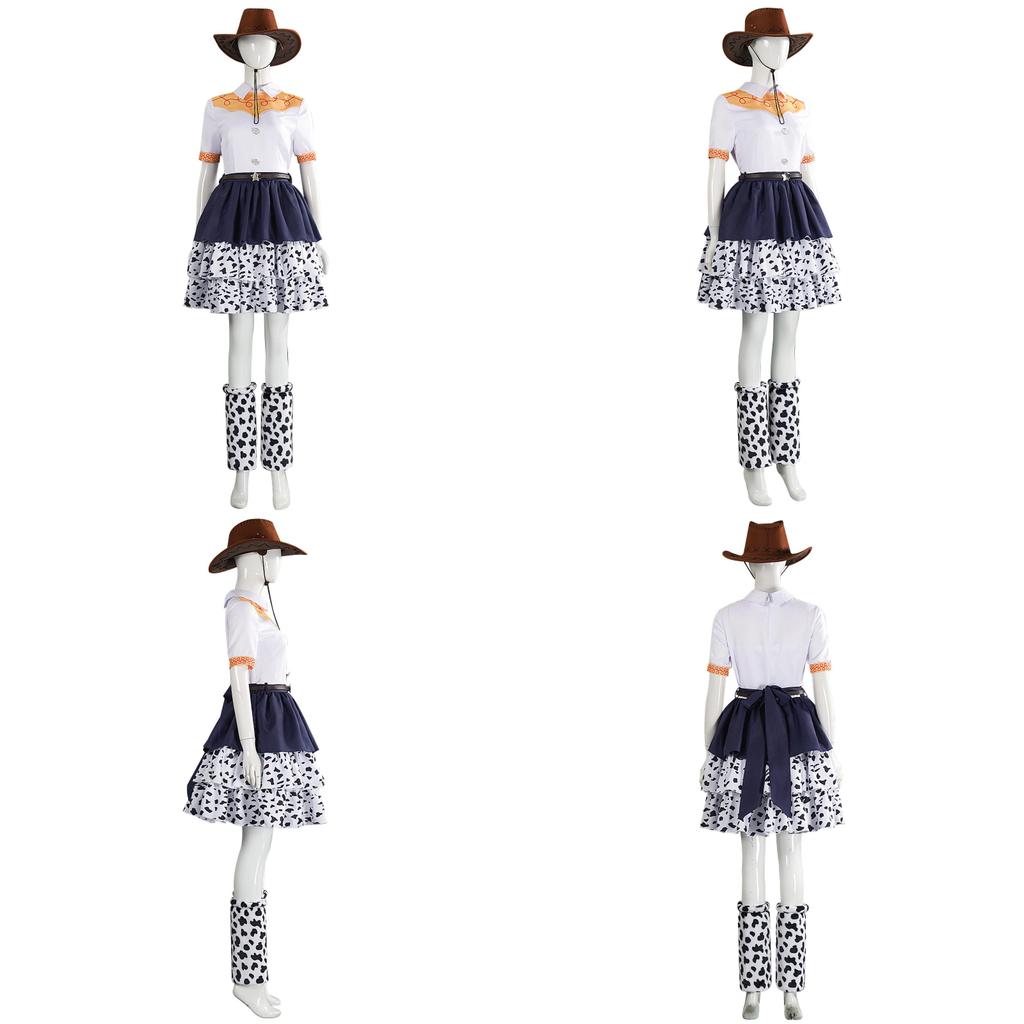 Toy Story Jessie Cosplay Kostüm Set Mit Polyesterstoff Für Anime Rollenspiel