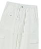 BEYOND CLOSET [Collection Line] Lux Fabric Military Detail Cargo Pants White