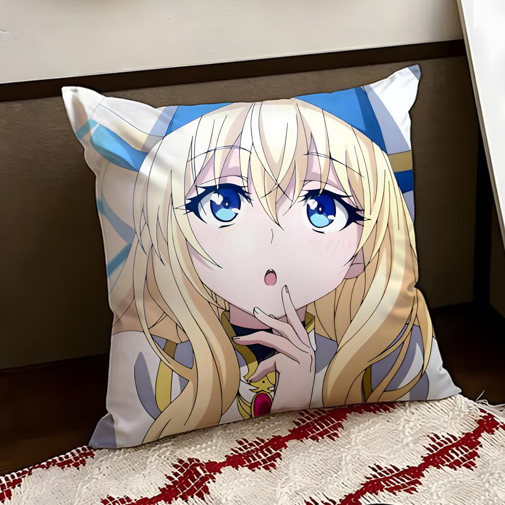 GGoblin Anime SSlayer Cushion Cover Reversible Soft Durable Pillow Cover Home Car MultiScene Use for Daily Comfort