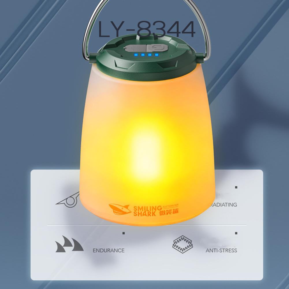 LED Camping Lights USB Rechargeable Outdoor Tents Hanging Lantern Emergency Lamp Waterproof Night Light Long-lasting Battery