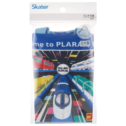 Skater Children's Drawstring Lunch Bag, Made in Japan, Plarail 23, Boys' KB7-A