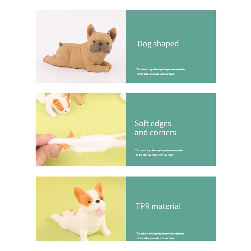 Simulation Puppy Slow Rising Toy Cartoon Decompression Toy for Kids Stress Reliever Fidgets Presents