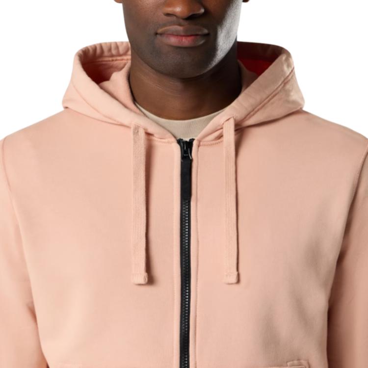 STONE ISLAND Ss26 Organic Cotton Fleece Regular-Fit Zip-Up Hooded Sweatshirt Men Sweatshirt L1S156100061S0051-V008E