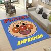 Anpanman Patterned Rug, Home Decor Flooring, Suitable for Bedrooms, Living Rooms, and Children's Rooms.