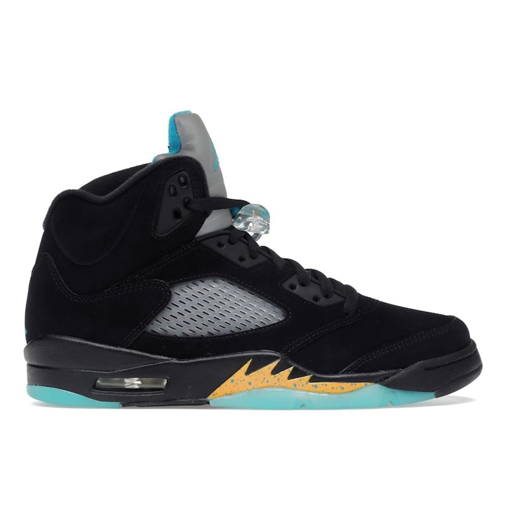 Air Jordan 5 Retro Aqua Men Sneakers Black Aquatone Taxi DD0587-047