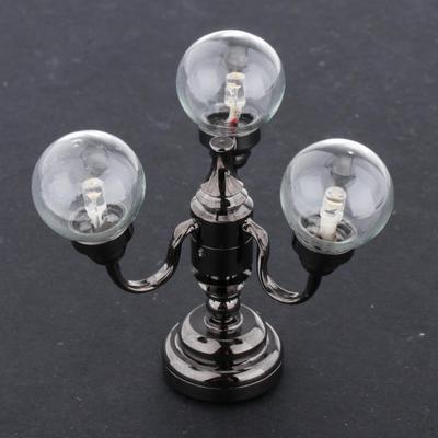 1:12 Puppenhauslampe DIY Modell Dekor Spielzeug Zubehör LED