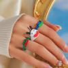 Charming Quirky Sausage Lips Ring for Women - Unique Design Fashion Statement for Couples or Besties, Perfect for Index Finger.
