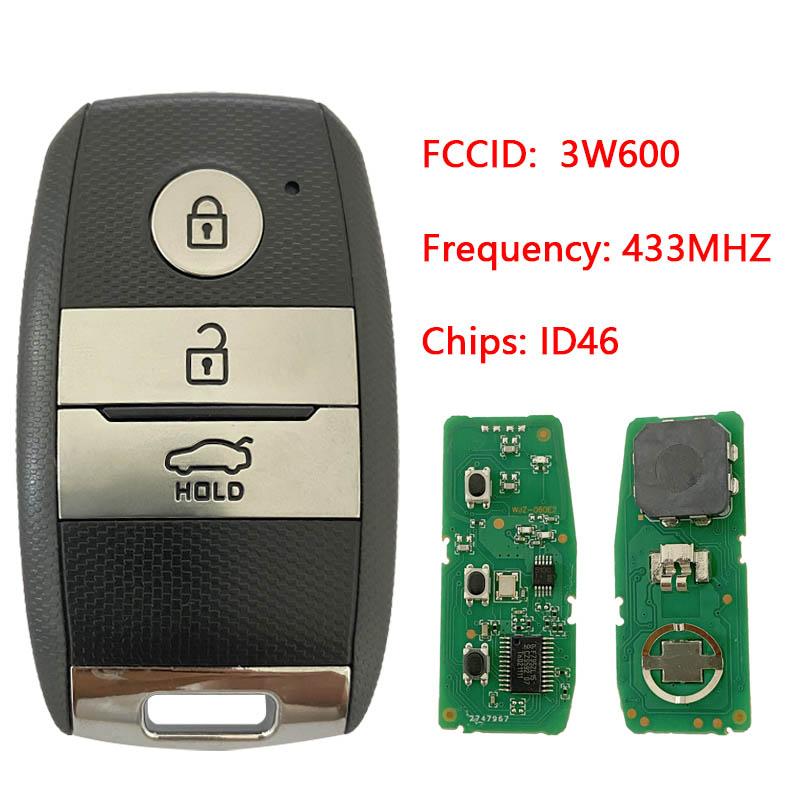 For 2015- Kia Sportage Smart Car Key FOB PN 95440-D9000 95440-D9100 95440-D9500 95440-D9510 95440-F1100 95440-3W600 433mhz