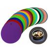 18cm Round Silicone Non-slip Heat Resistant Mat Coaster Cushion Placemat Pot Holder Kitchen Accessories