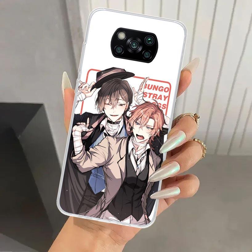 Bungo Stray Dogs Double Black Phone Case for Xiaomi Poco X7 X6 X5 X4 X3 Nfc F7 Ultra F6 F5 Pro F4 GT F3 M6 M5S M4 M3 Soft Print