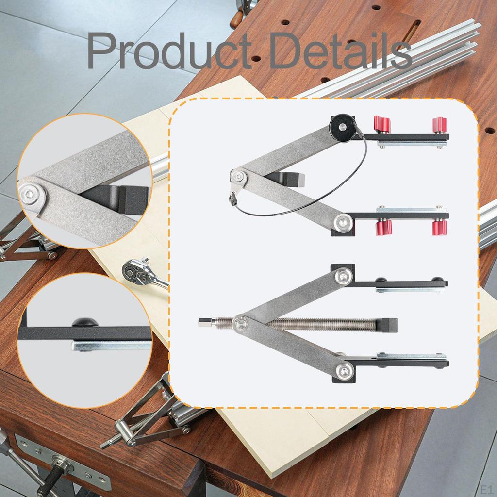 4 Way Pressure Panel Clamp Splicing Board Clamp, Woodworking Tool Equipment, Easy To Install