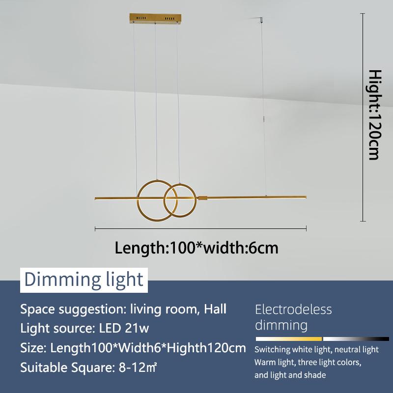 Nordic Simple led Chandelier for Kitchen Dining Room Hanging Lamps Modern chandelier Decoration bedroom Indoor Lighting Fixture