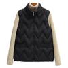 Down Cotton Vest Women's Autumn and Winter Fashion Mother Vest Jacket Loose and Light Vest Vest Warm Cotton Jacket Top