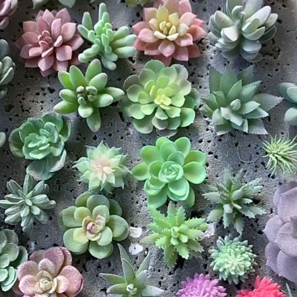 Party Supplies Mini Small Bonsai Home Garden Decoration Green Desktop Artificial Succulents Plants