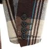 DIESEL check coat M Brown Men's Used