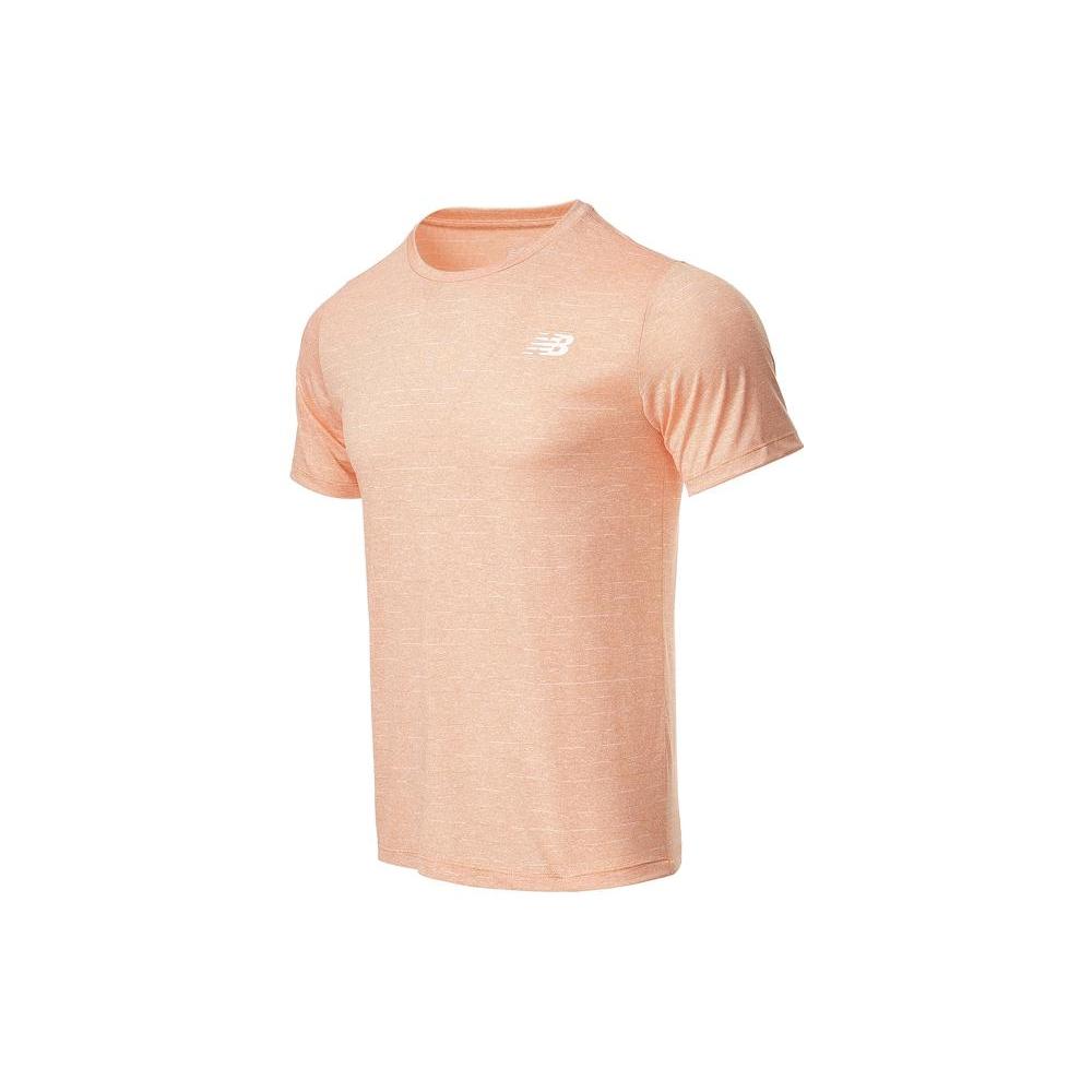 Мужская футболка New Balance Ярко-оранжевая AMT01012-2 XXL