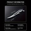 1pc Stainless Steel Kitchen Scissors Ultra-Sharp Rust-Resistant Multipurpose for Fish Meat Chicken Fruits Vegetables Durable Ergonomic Design