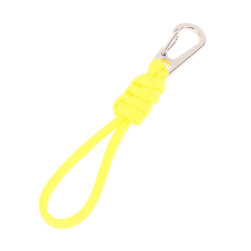 1ks Multifunkční Paracord Klíčenka Proti Ztrátě Šňůrka na Fotoaparát Karabina Hák Šňůra Závěsné Lano na Batoh Nástroj pro Přežití v Přírodě