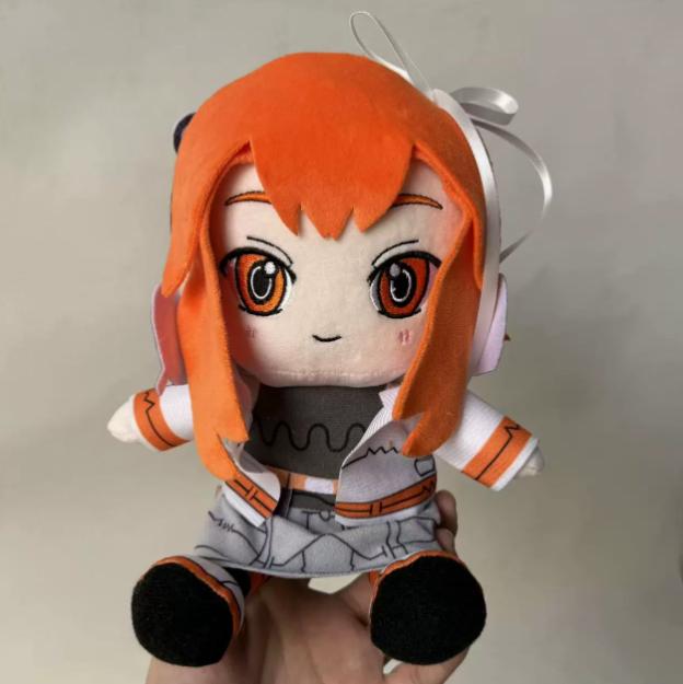 Anime-Zubehör Kasane Teto Plüsch Weiches Kissen Heimdekoration Plüschtier Diva Vtuber Kawaii 20cm Kuscheltier Teto Spielzeug Kinder Erwachsene