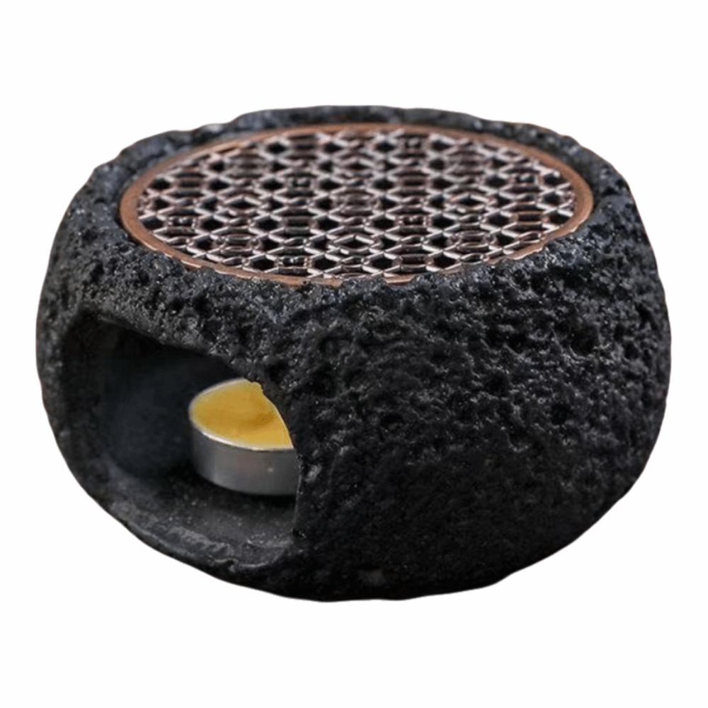Stone-Look Candle Warmer Cement Fumigation Furnace Aromatherapy Burner Home Decoration