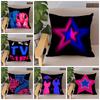 T-Tv Girl Pillow Case Home Decor Throw For Sofa Bed Car Room Decor Gift Idea