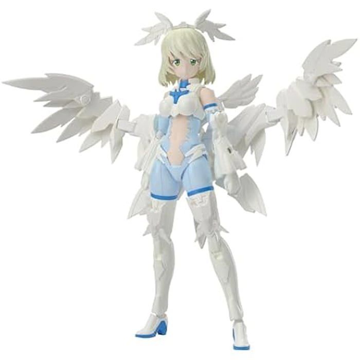 Figurine - BANDAI - SIS-Dc88w ELIENE-ELIERICA - Kit tout-en-un - 3 visages interchangeables - Ailes articulées
