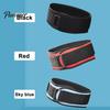 Deadlift Belt Weight Lifting with Fastener Tape Adjustable Lightweight Waist Self-Locking Powerlifting Workout Fitness