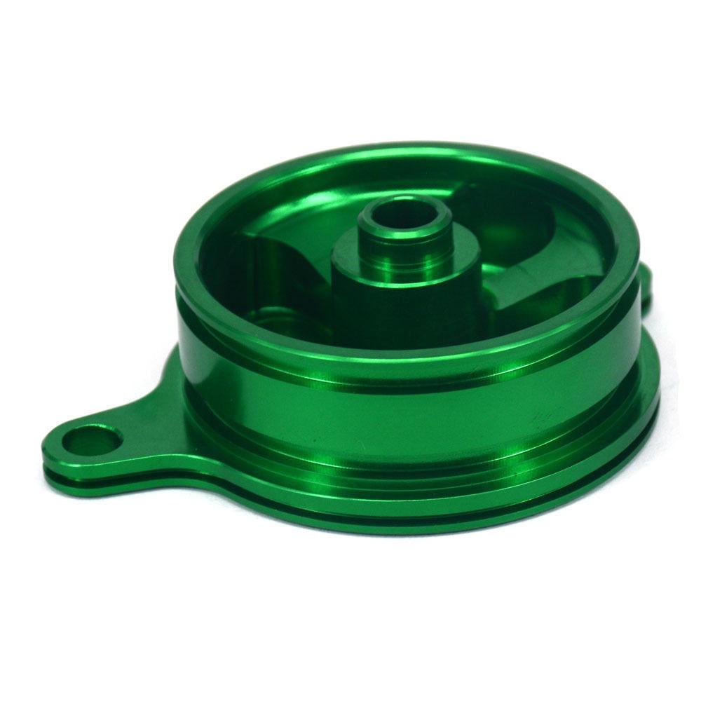 Motorcycle Billet Oil Filter Cover Caps For Kawasaki KX450F 06-15 KLX450R 08-15 Motorcycle Billet Oil Filter Cover Caps For Kawasaki KX450F 06-15 KLX450R 08-15